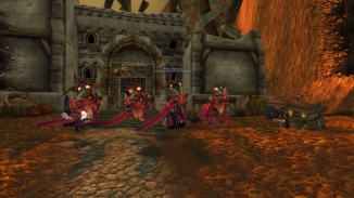 Lyaonas, Mandamn, Keroneko, Archmichaels and I with our Crimson Cloud Serpents